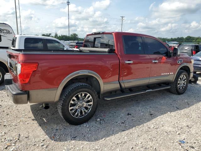 Pickups NISSAN TITAN 2016 Czerwony