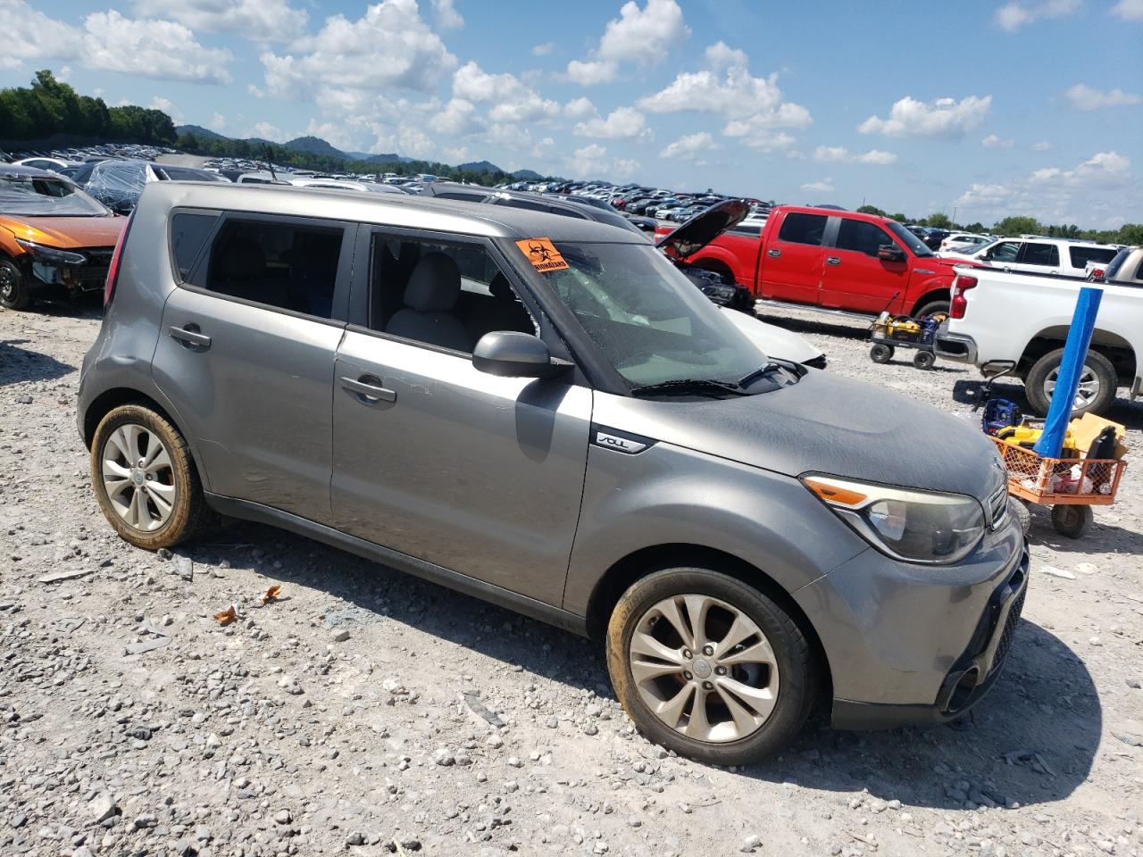 2016 Kia Soul + VIN: KNDJP3A51G7260937 Lot: 64878625