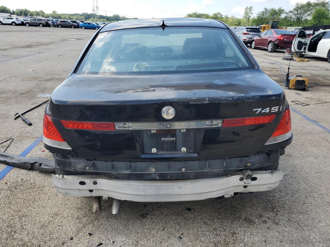 2003 BMW 745 I VIN: WBAGL63473DP62369 Lot: 62882875
