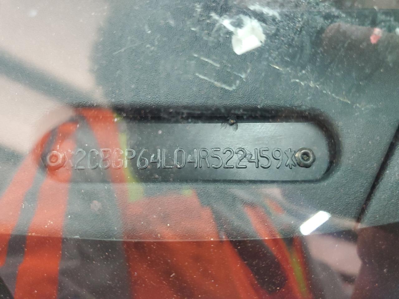 2004 Chrysler Town & Country Limited VIN: 2C8GP64L04R522459 Lot: 63367465