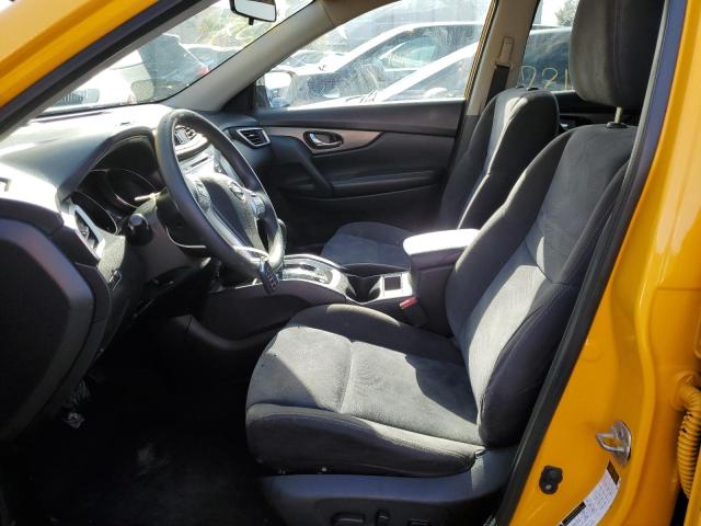  NISSAN ROGUE 2015 Yellow