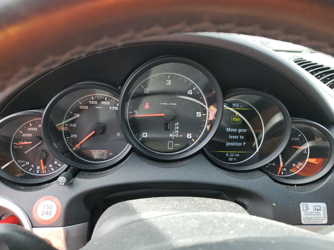 2014 Porsche Cayenne VIN: WP1AF2A2XELA42744 Lot: 61546425