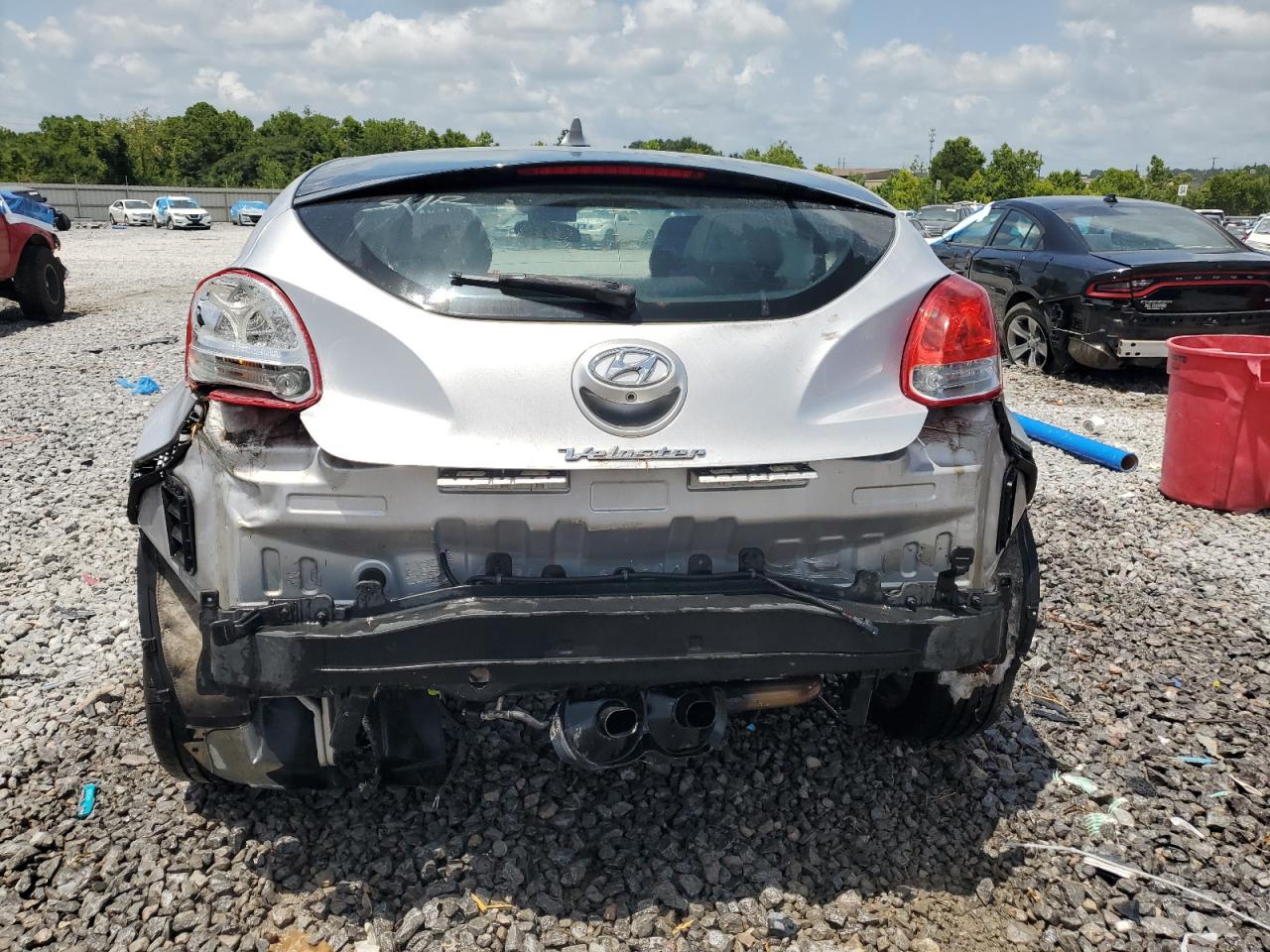 2017 Hyundai Veloster VIN: KMHTC6AD9HU306672 Lot: 64260905