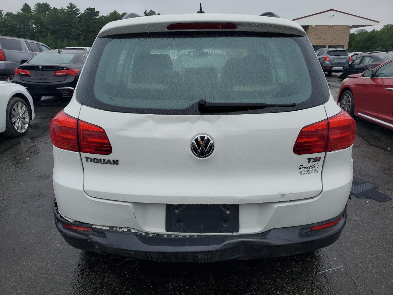 2016 Volkswagen Tiguan S VIN: WVGBV7AX7GW587363 Lot: 63471625