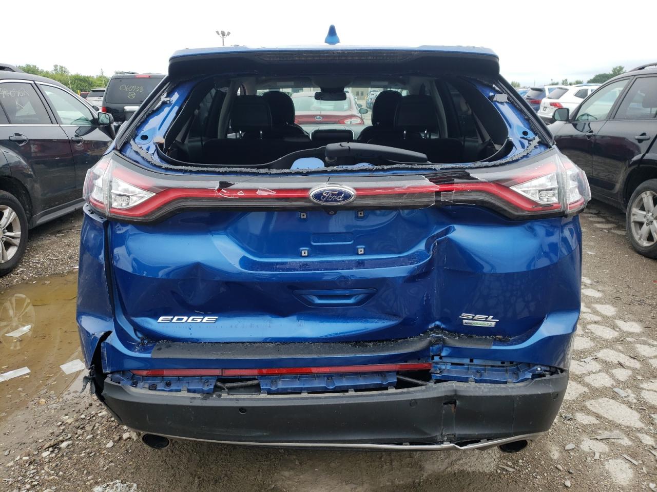 2018 Ford Edge Sel VIN: 2FMPK3J91JBC55906 Lot: 65263105