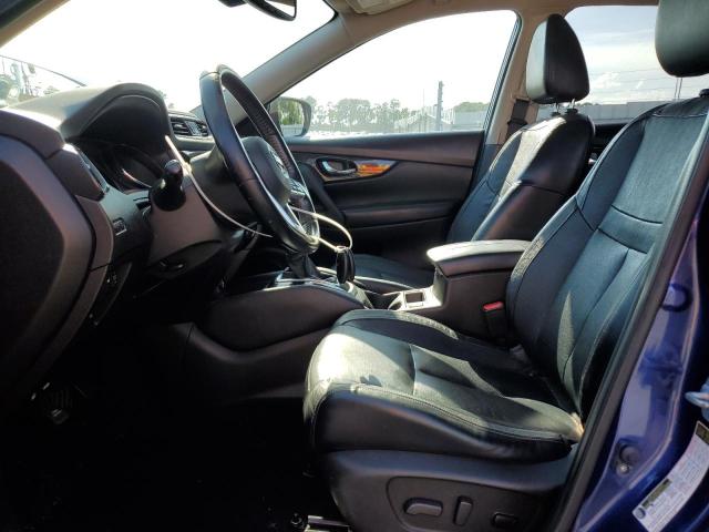  NISSAN ROGUE 2017 Granatowy