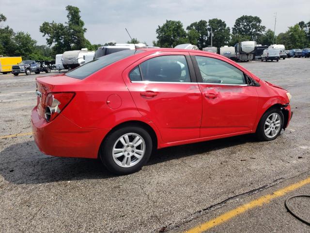  CHEVROLET SONIC 2015 Czerwony