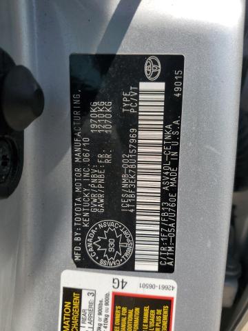 2011 TOYOTA CAMRY BASE  