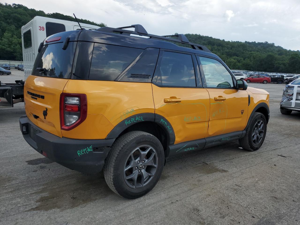 VIN: 3FMCR9D99MRB05900 2021 FORD BRONCO