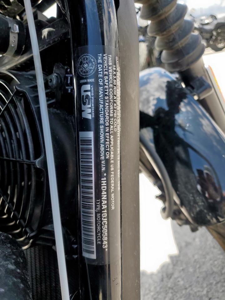 2018 Harley-Davidson Xg500 VIN: 1HD4NAA10JC505843 Lot: 64401635