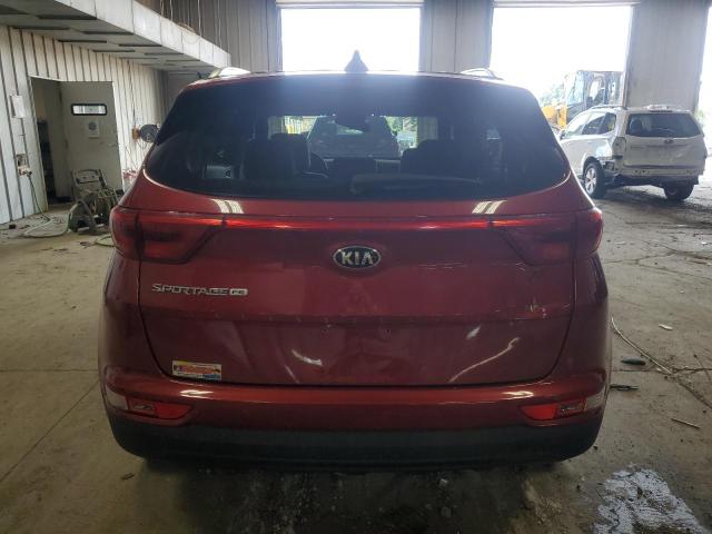  KIA SPORTAGE 2018 Czerwony