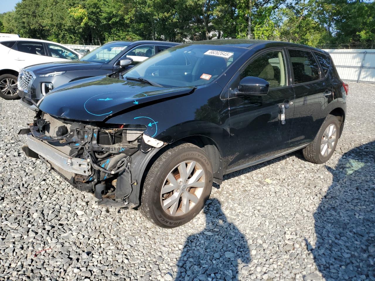 2014 Nissan Murano S VIN: JN8AZ1MW7EW522759 Lot: 66262645