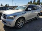 2012 INFINITI QX56 for sale at Copart CA - RANCHO CUCAMONGA