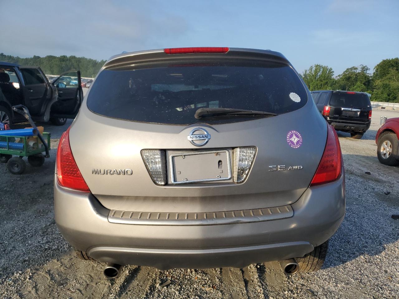 2006 Nissan Murano Sl VIN: JN8AZ08W16W535691 Lot: 64744645