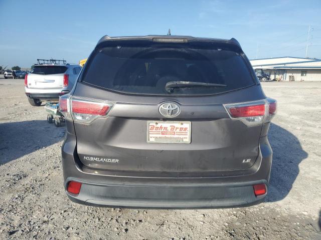  TOYOTA HIGHLANDER 2015 Srebrny