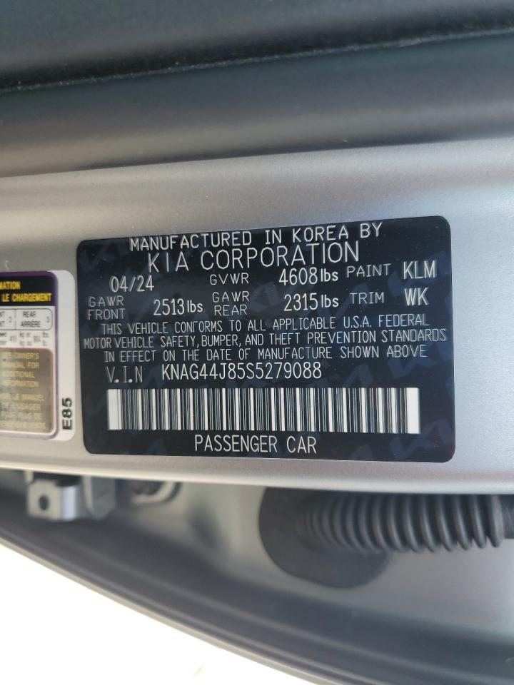 2025 Kia K5 Gt VIN: KNAG44J85S5279088 Lot: 64382565
