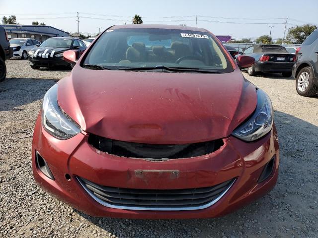  HYUNDAI ELANTRA 2013 Maroon