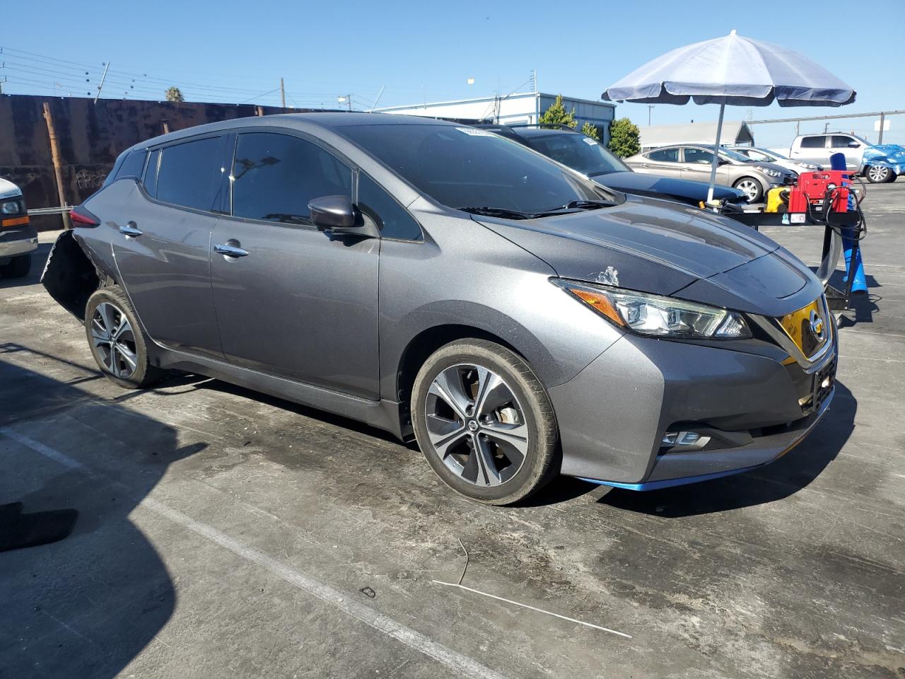 2020 Nissan Leaf Sl Plus VIN: 1N4BZ1DPXLC304876 Lot: 66635185