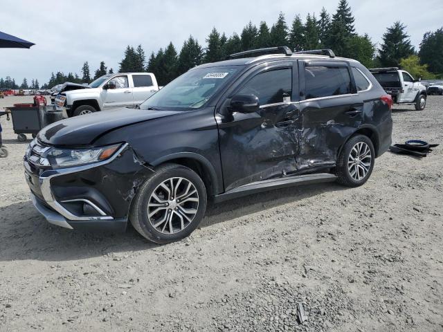  MITSUBISHI OUTLANDER 2017 Черный