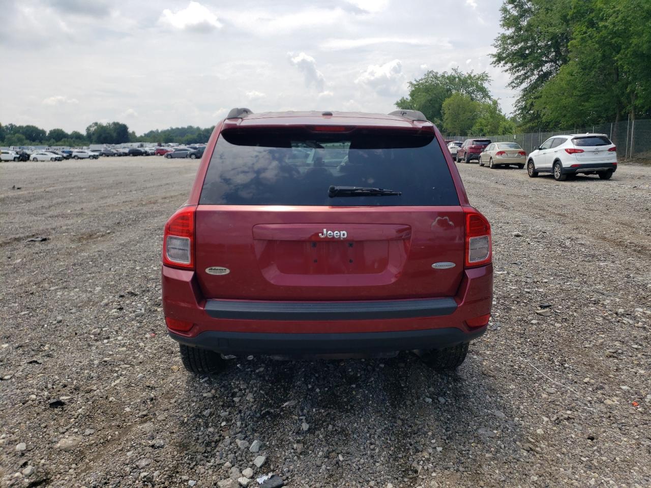 2013 Jeep Compass Latitude VIN: 1C4NJCEB6DD255135 Lot: 64217835