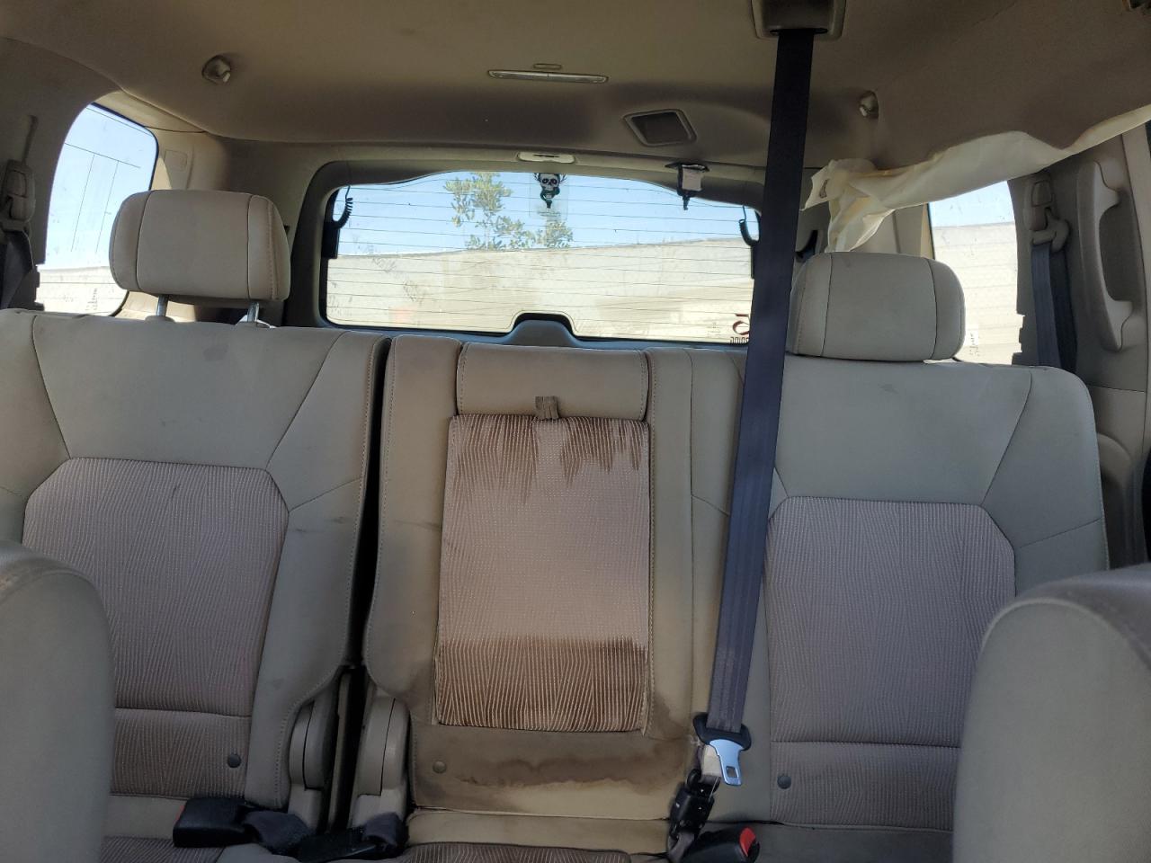 2009 Honda Pilot Ex VIN: 5FNYF384X9B010947 Lot: 64297225