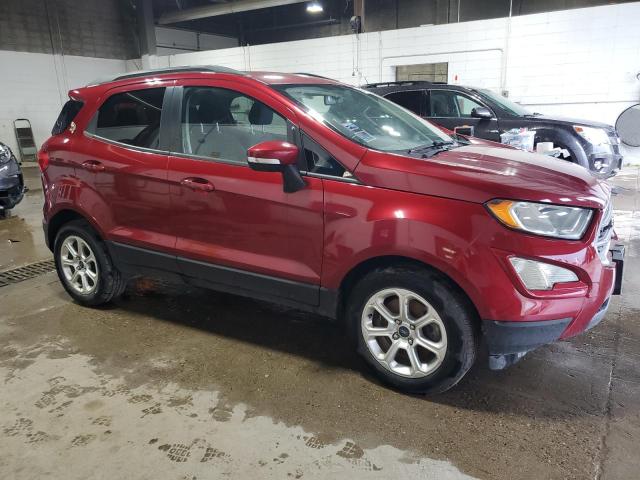  FORD ECOSPORT 2018 Red