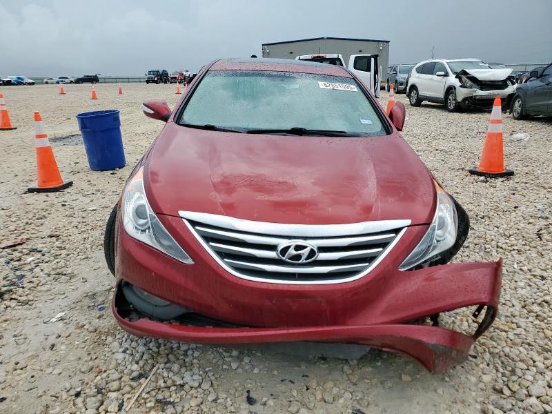  HYUNDAI SONATA 2014 Czerwony