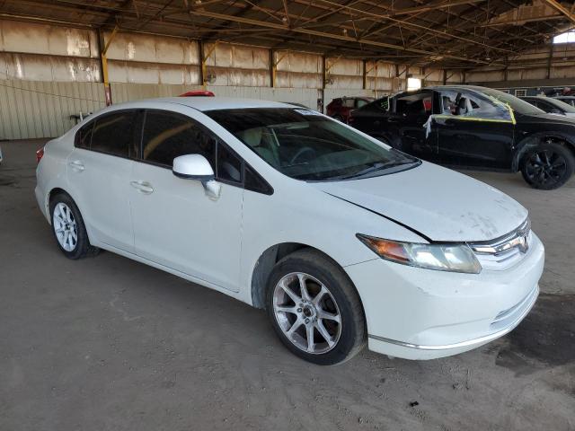  HONDA CIVIC 2012 White