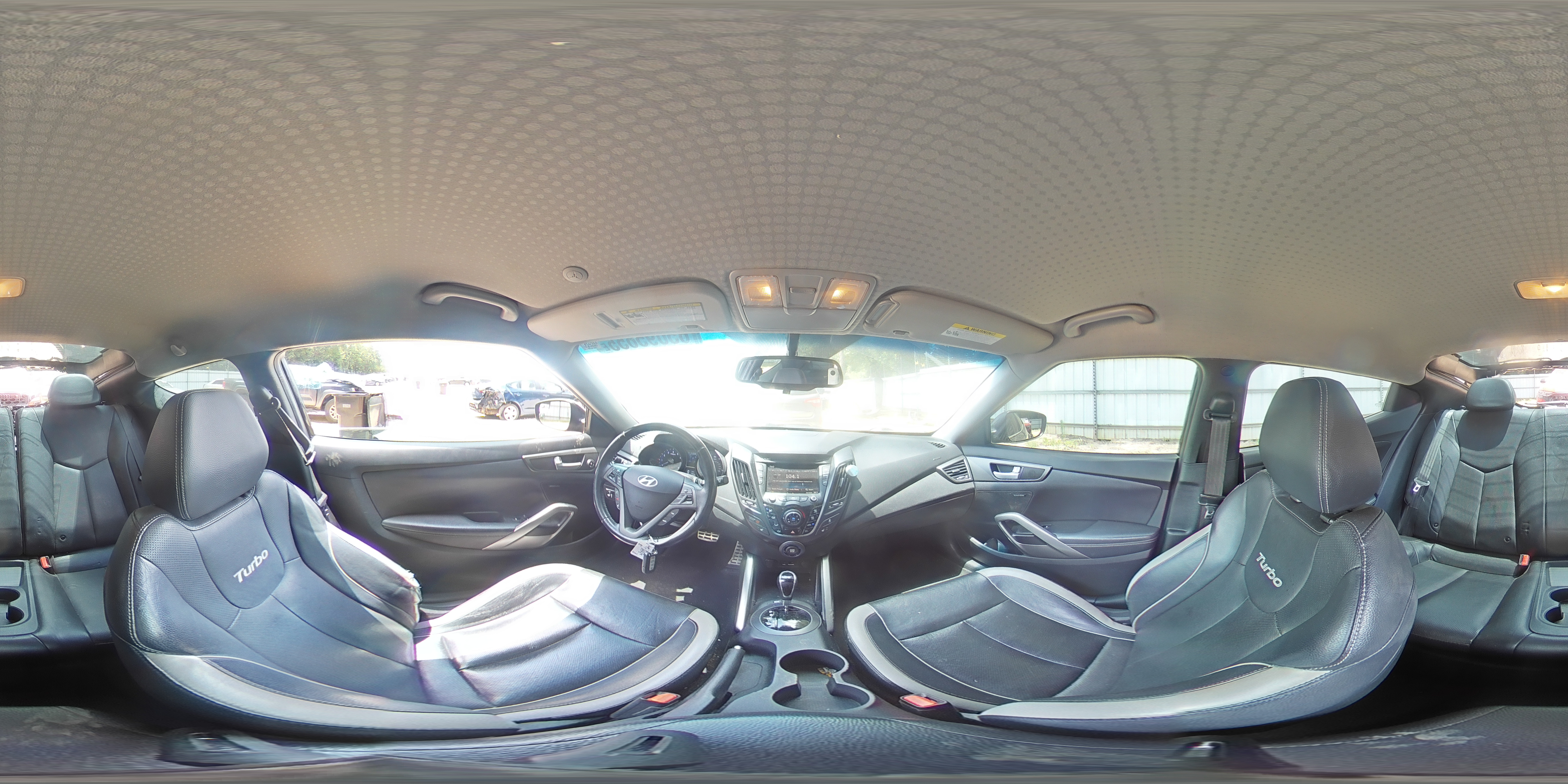 2014 Hyundai Veloster Turbo VIN: KMHTC6AE6EU205268 Lot: 65095655