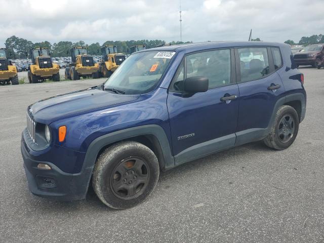  JEEP RENEGADE 2017 Синий