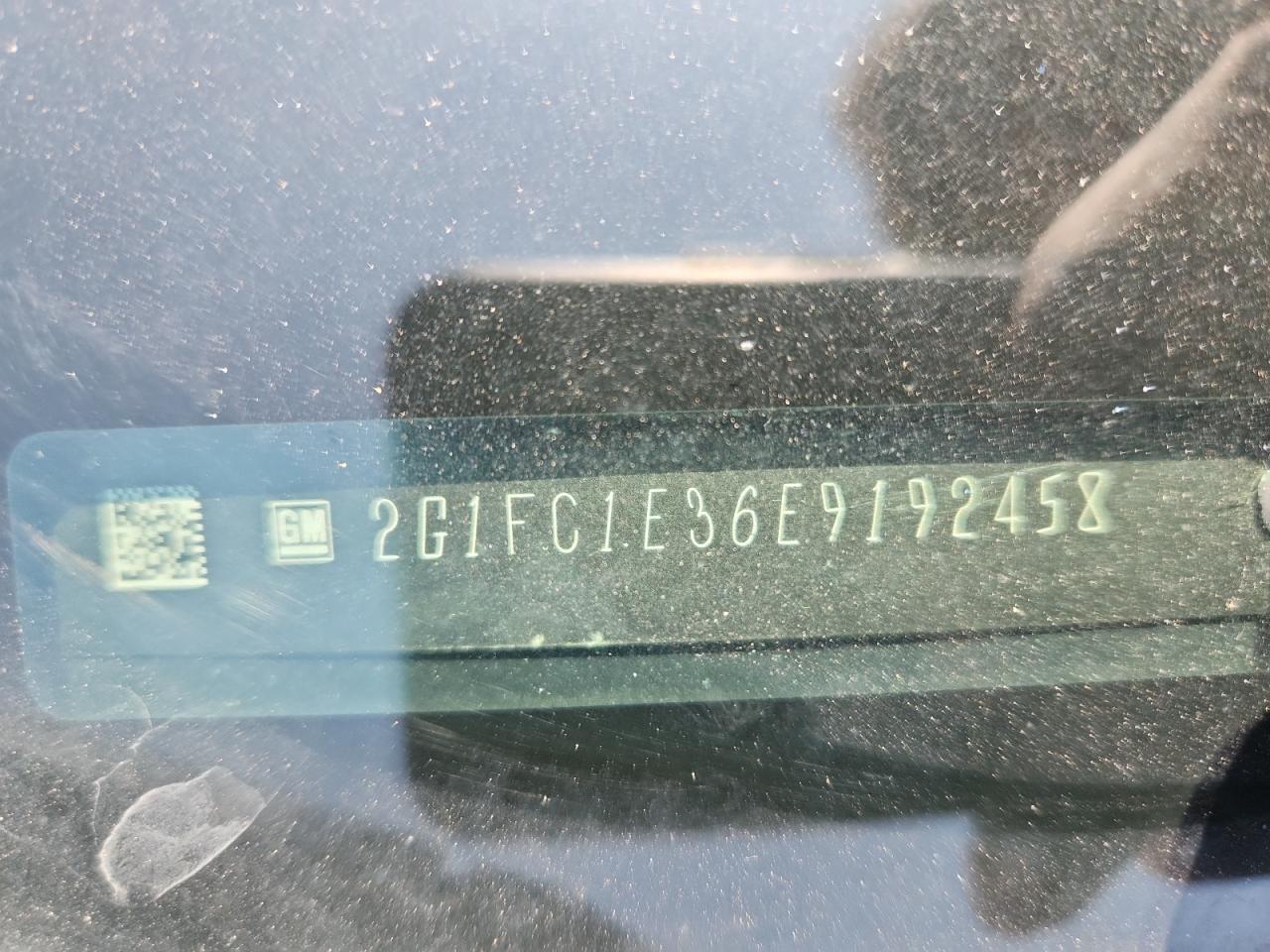 2014 Chevrolet Camaro Lt VIN: 2G1FC1E36E9192458 Lot: 65553575