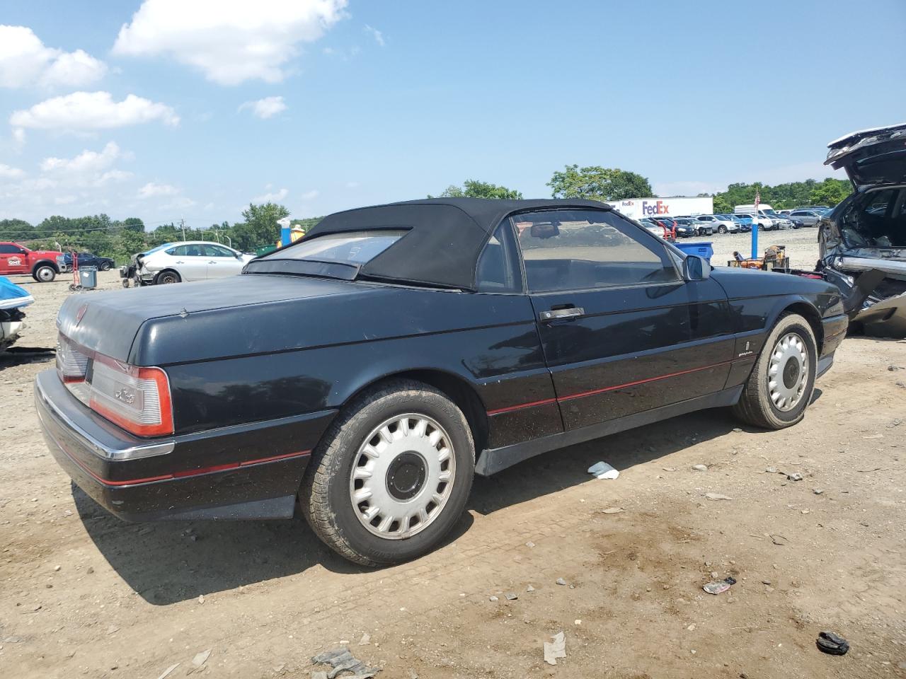 1993 Cadillac Allante black cabrio gas 1G6VS339XPU125380 photo #4