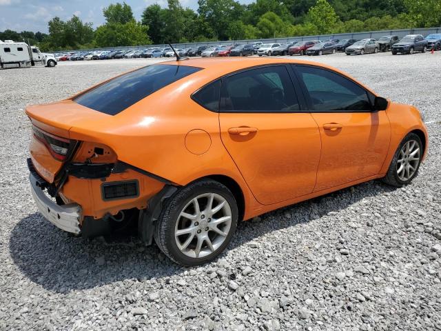Sedans DODGE DART 2013 Pomarańczowy