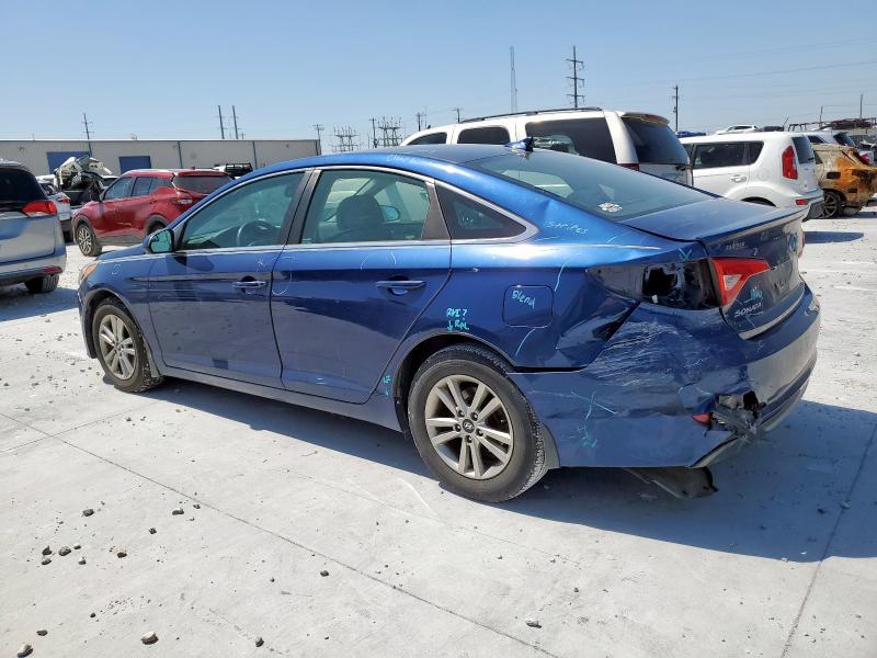  HYUNDAI SONATA 2015 Blue