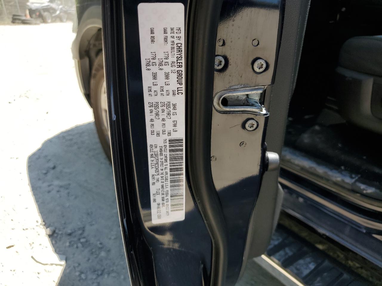 2012 Dodge Ram 1500 St VIN: 1C6RD7FP9CS343575 Lot: 84752045