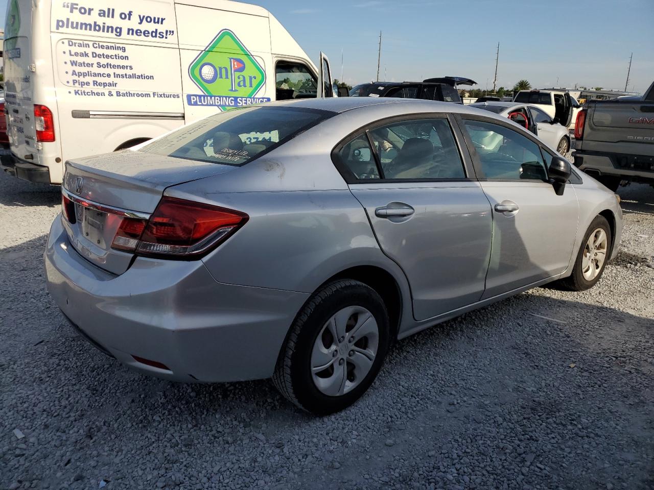 2013 Honda Civic Lx VIN: 19XFB2F55DE032555 Lot: 64226245