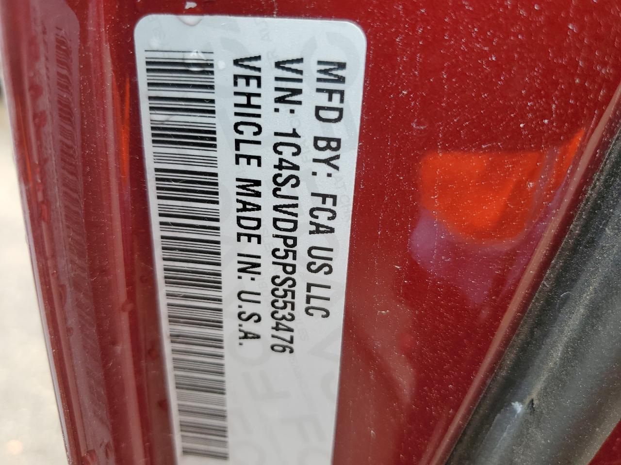 2023 Jeep Wagoneer Series Iii VIN: 1C4SJVDP5PS553476 Lot: 64681445