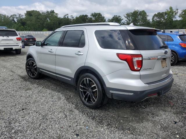  FORD EXPLORER 2018 Silver