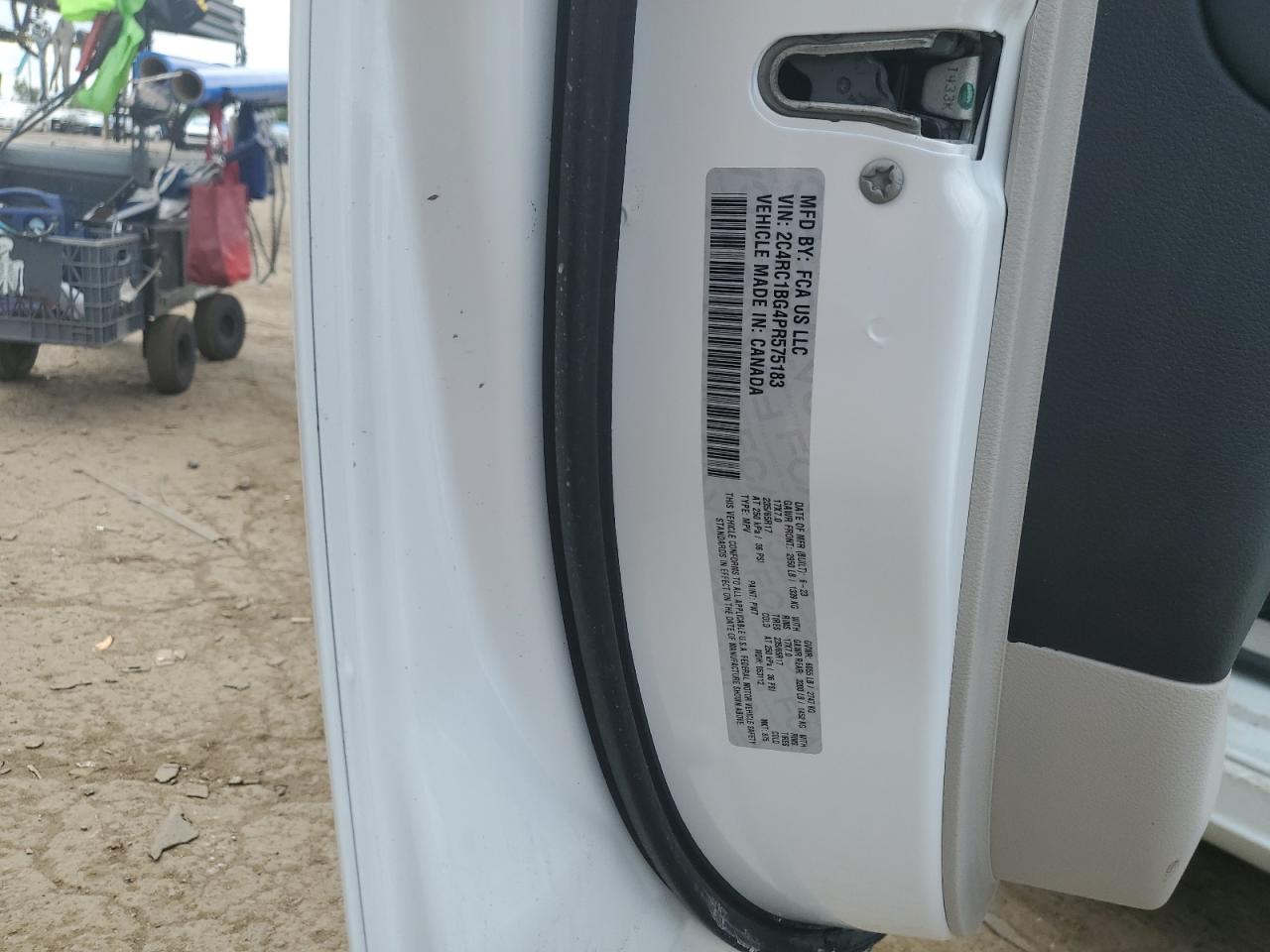 2023 Chrysler Pacifica Touring L VIN: 2C4RC1BG4PR575183 Lot: 65431805