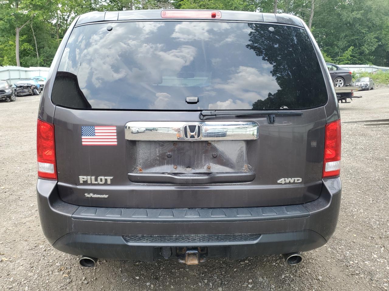 2012 Honda Pilot Exl VIN: 5FNYF4H51CB024970 Lot: 64058625