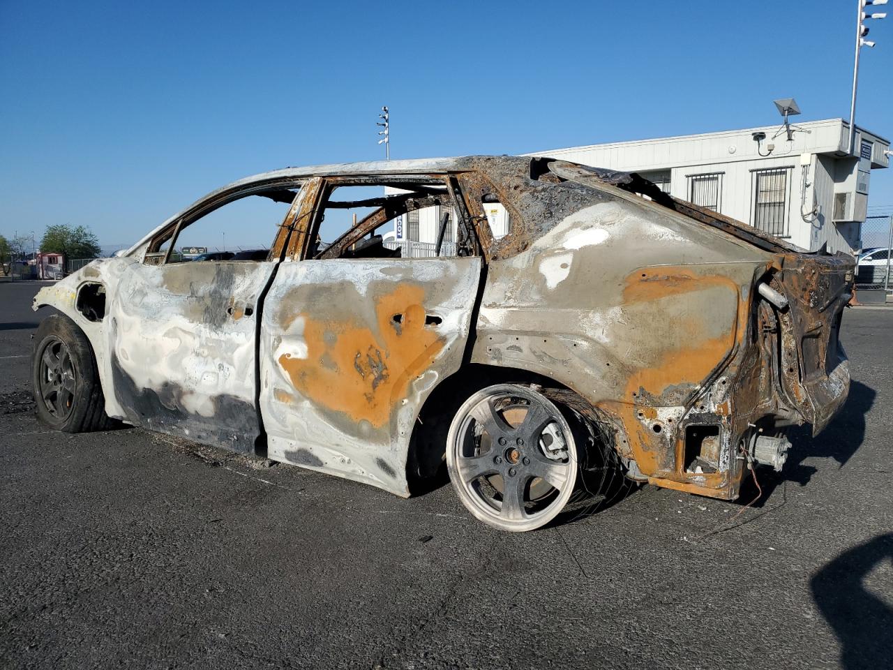 2024 Toyota Bz4X Xle orange null electric JTMABACA9RA080849 photo #3