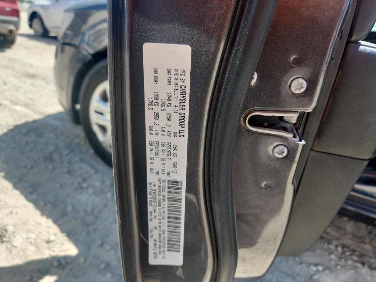 2014 Dodge Journey Sxt VIN: 3C4PDDBG3ET251044 Lot: 64448375