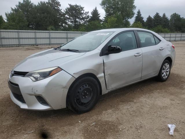  TOYOTA COROLLA 2015 Silver