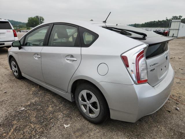 Hatchbacks TOYOTA PRIUS 2012 Srebrny