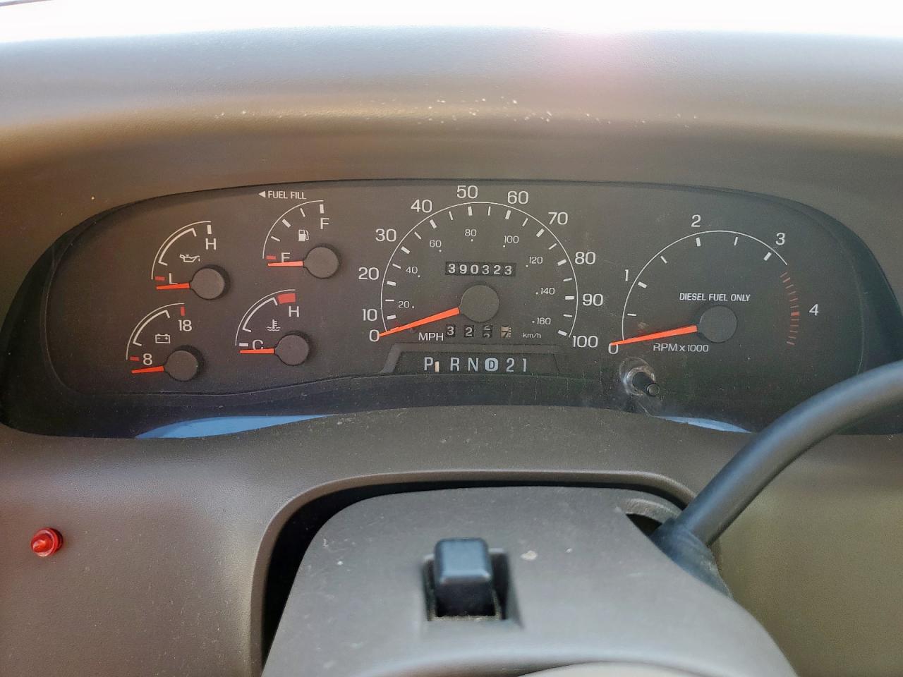 2000 Ford F350 Srw Super Duty VIN: 1FTSW31F7YEC09391 Lot: 63925305