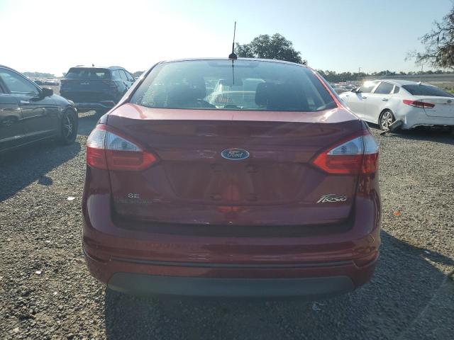  FORD FIESTA 2017 Czerwony
