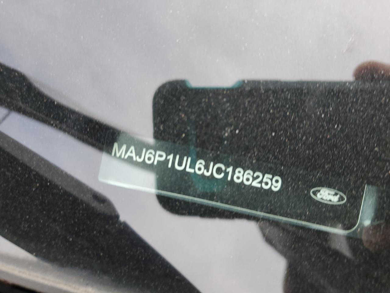 2018 Ford Ecosport Se VIN: MAJ6P1UL6JC186259 Lot: 64614685