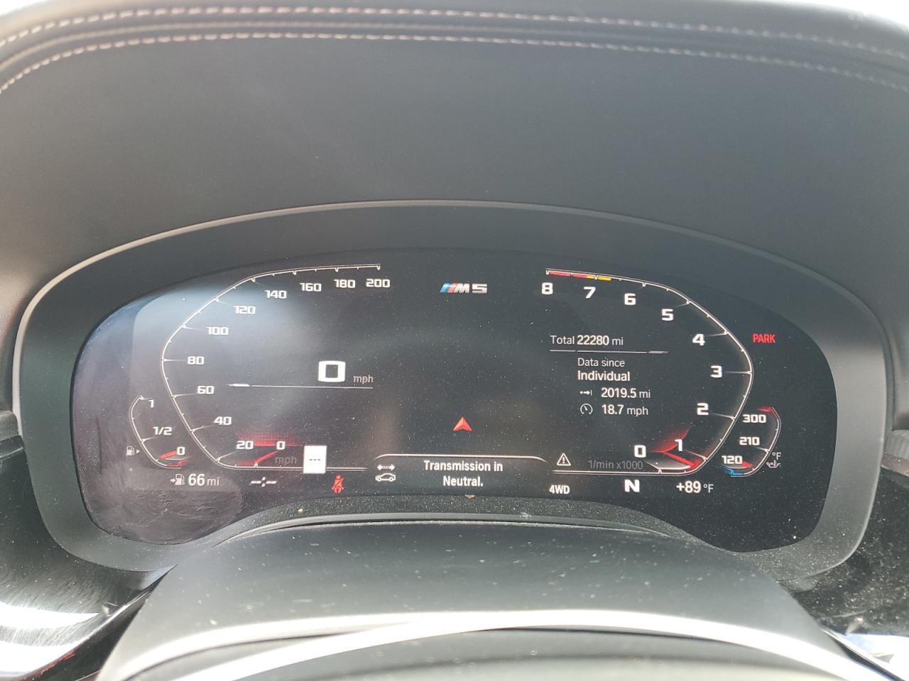 2020 BMW M5 Base VIN: WBSJF0C06LCD10232 Lot: 65716745