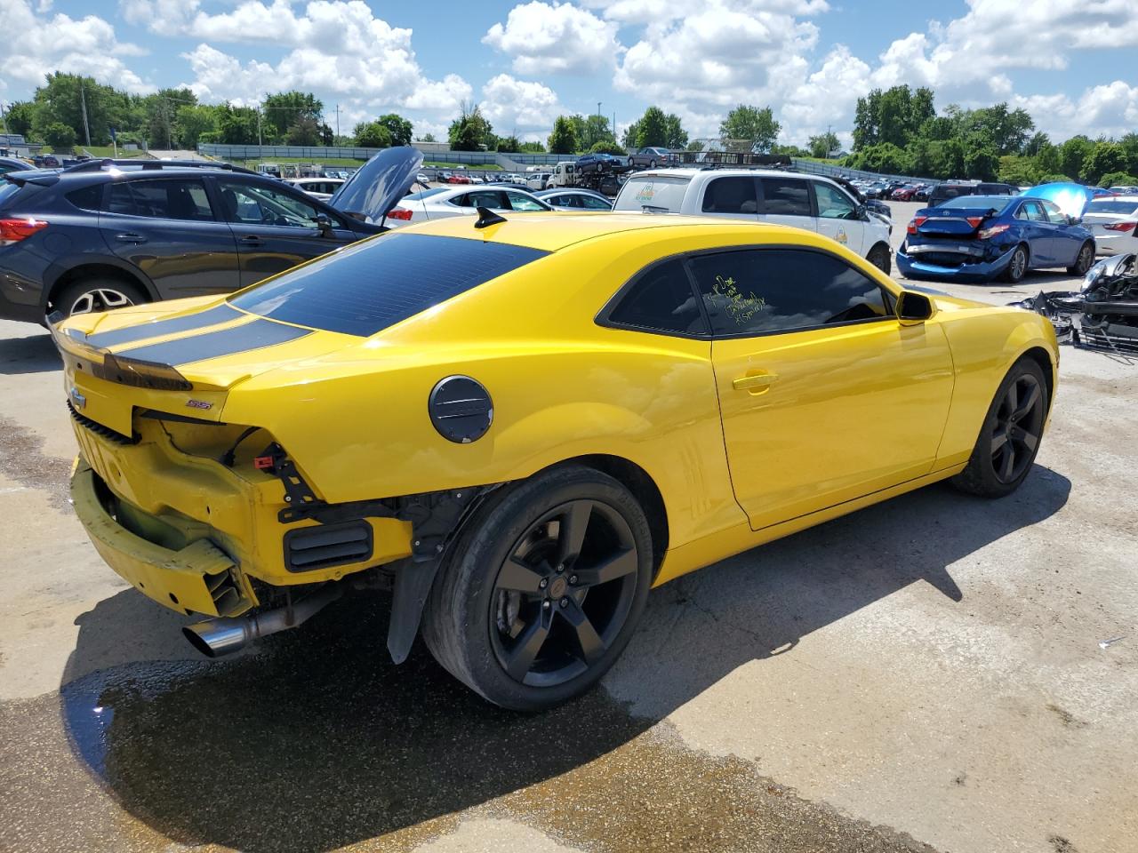 2010 Chevrolet Camaro Ss yellow null gas 2G1FK1EJ1A9226284 photo #4