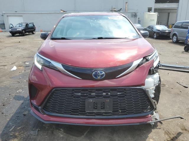  TOYOTA SIENNA 2023 Красный